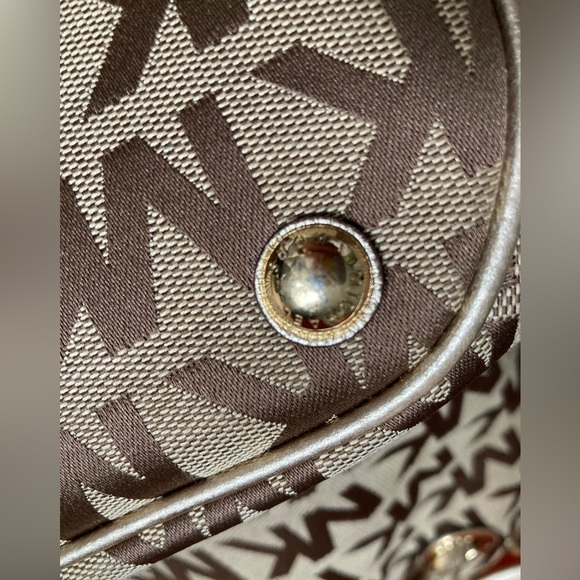 Michael Kors Large Gathered Signature Tote Jet Set - Picture 6 of 12